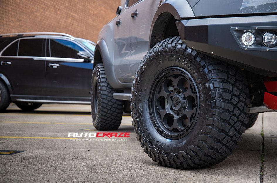 FORD RANGER DIRTY HARRY TEXTURED BLACK