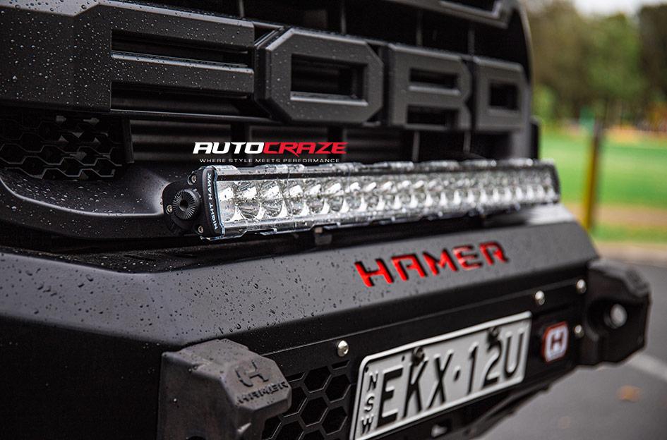 FORD RANGER RAPTOR KMC GAUNTLET XD852 SATIN BLACK
