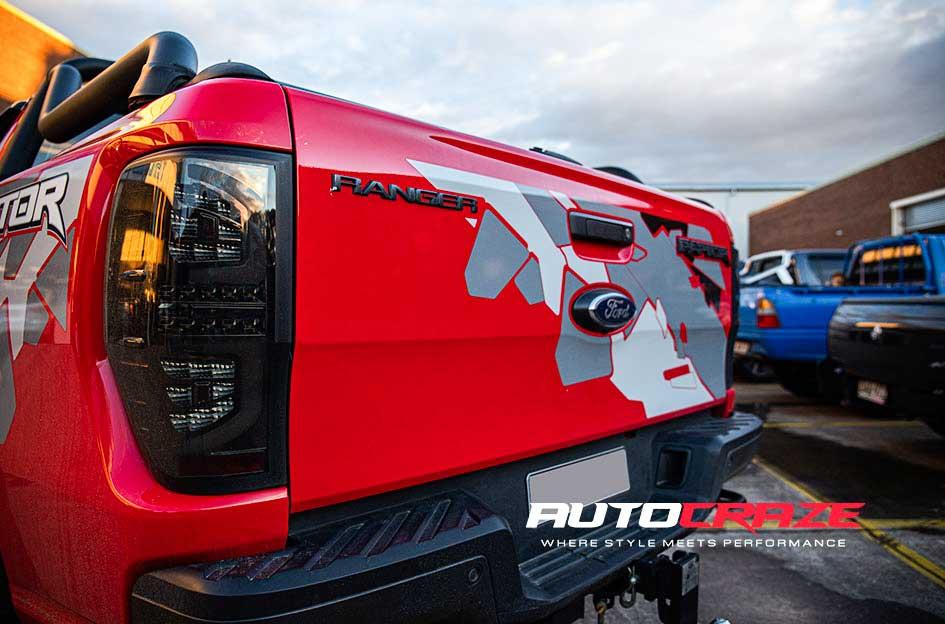 FORD RANGER RAPTOR JUDGE MATTE BLACK