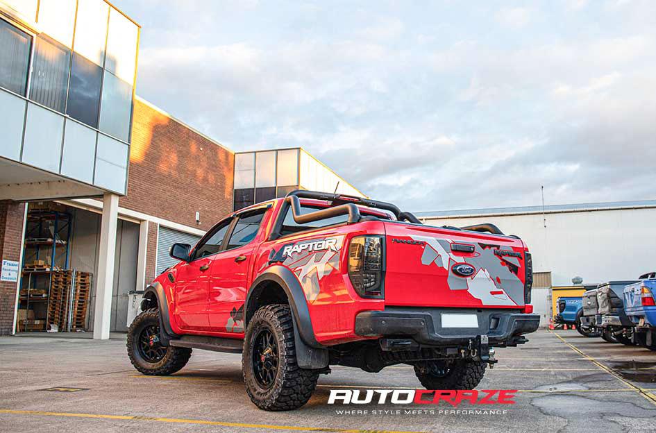 FORD RANGER RAPTOR JUDGE MATTE BLACK