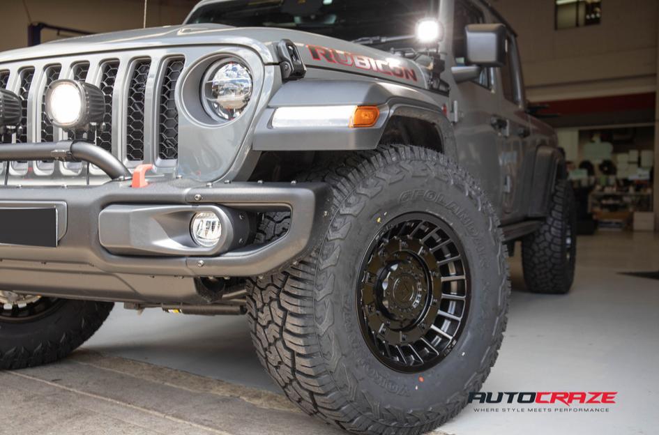 JEEP GLADIATOR MILITIA MATTE BLACK