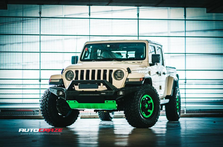 JEEP GLADIATOR ROCKSTAR XD 3 MATTE BLACK
