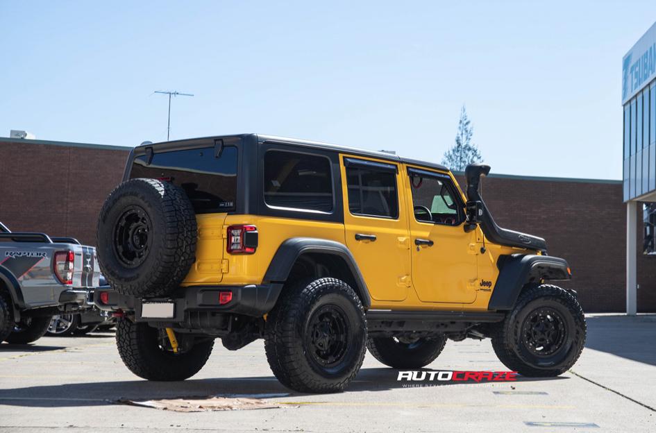 JEEP WRANGLER ROCKSTAR XD MATTE BLACK