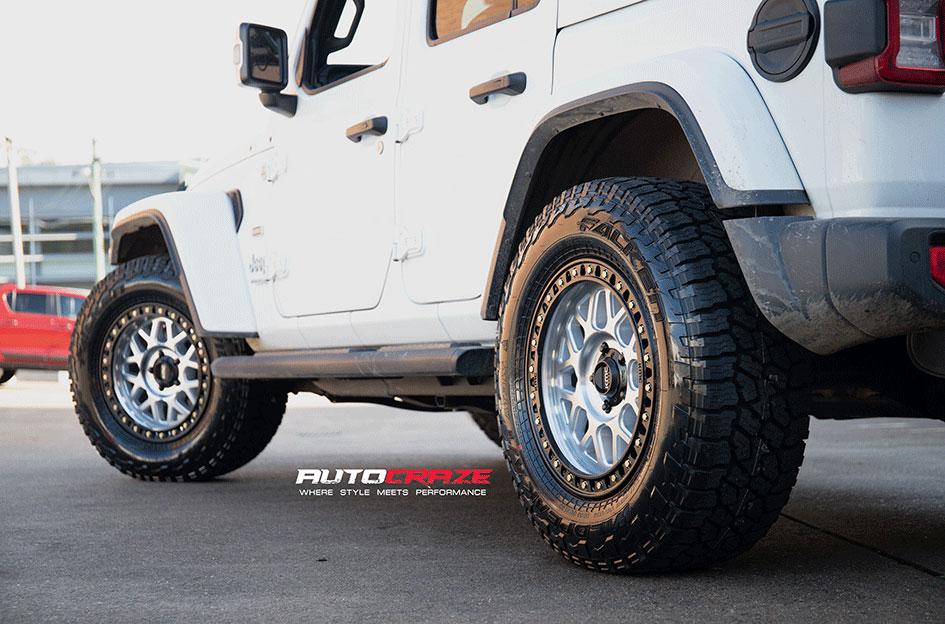 JEEP WRANGLER GRS MACHINED SATIN BLACK LIP