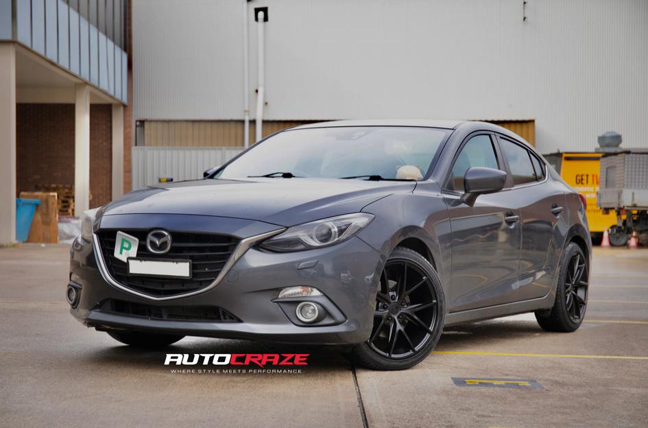 MAZDA 3 MISANO MATTE BLACK