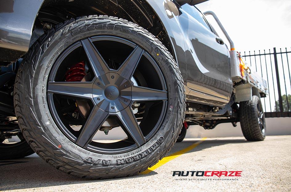 MAZDA BT 50 HE887 SATIN BLACK