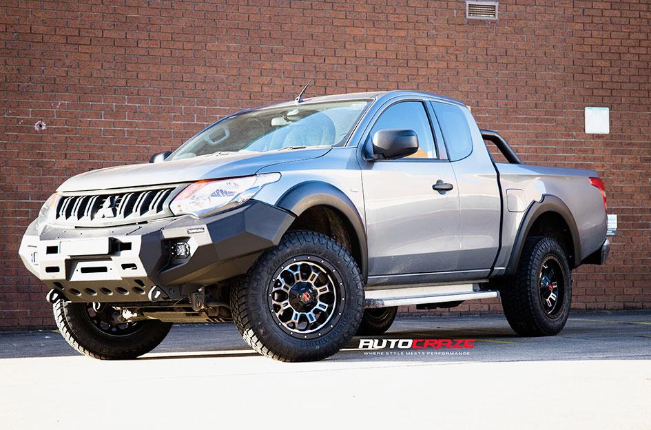 MITSUBISHI TRITON RAMAZAN BLACK MACHINED