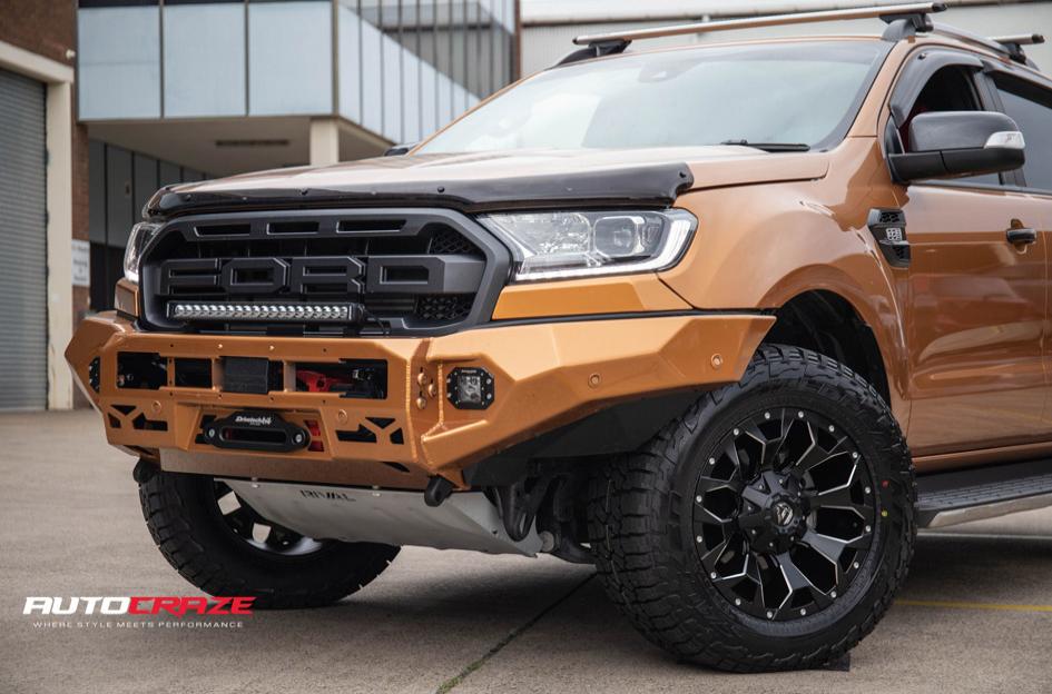 FORD RANGER ASSAULT GLOSS BLACK MILLED ACCENTS