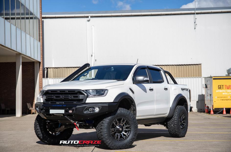 FORD RANGER RAPTOR FLORIDA MACHINED FACE BLACK MATTE GREY TINT