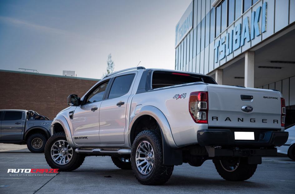 FORD RANGER BLITZ PLATINUM BRUSHED GUN METAL TINTED CLEAR