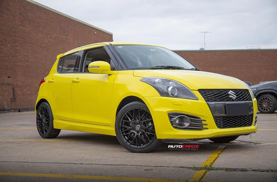 SUZUKI SWIFT HOCKENHEIM GLOSS BLACK