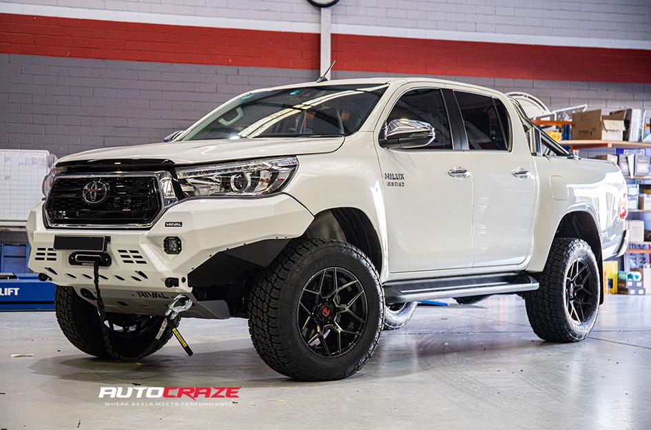 TOYOTA HILUX N80 4WD SABBATH GLOSS BLACK TINTED FACE
