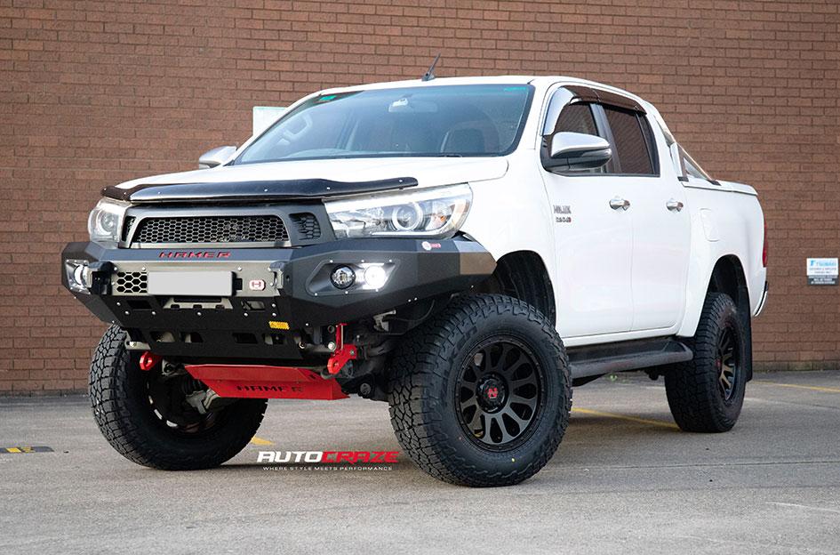 TOYOTA HILUX N80 4WD VICTIM MATTE BLACK