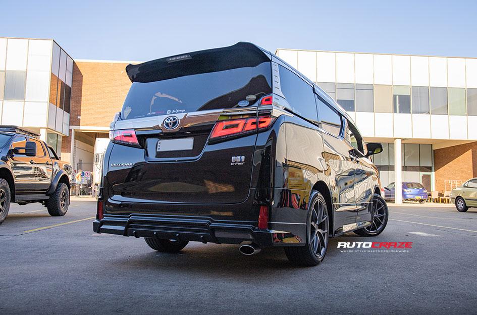 TOYOTA VELLFIRE MISANO MATTE GUN METAL