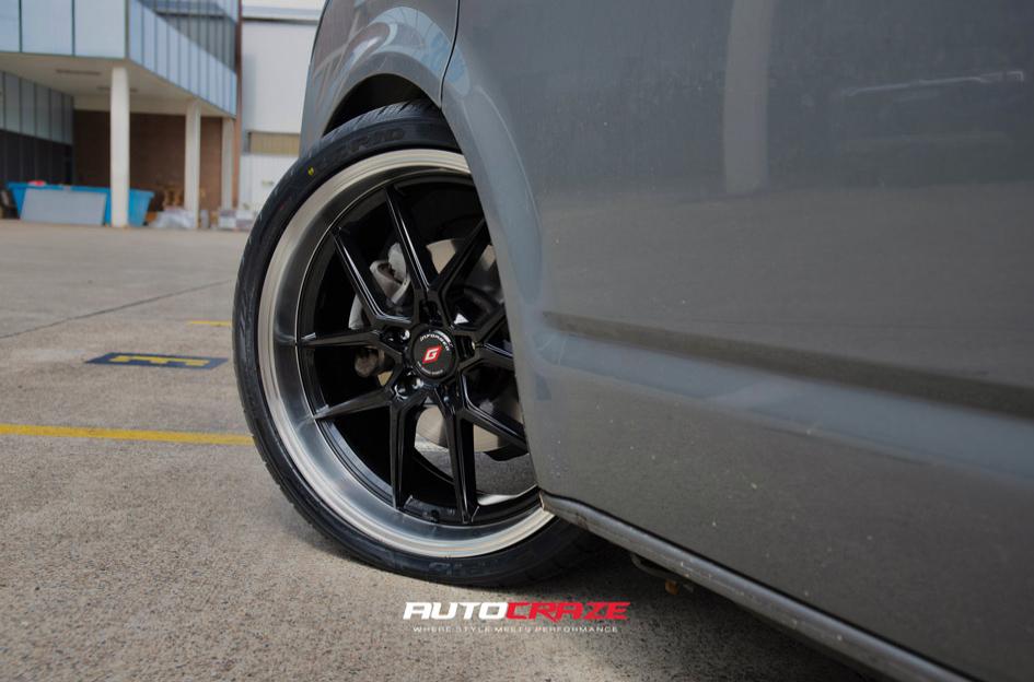 VOLKSWAGEN TRANSPORTER KIKI5566 BLACK MACHINE LIP