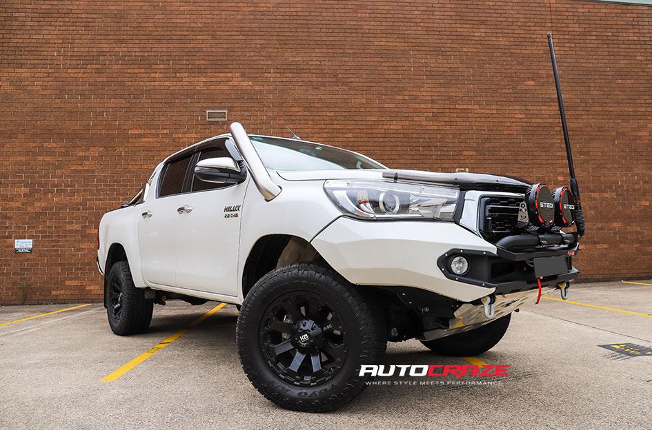 TOYOTA HILUX N80 4WD AMBUSH MATTE BLACK