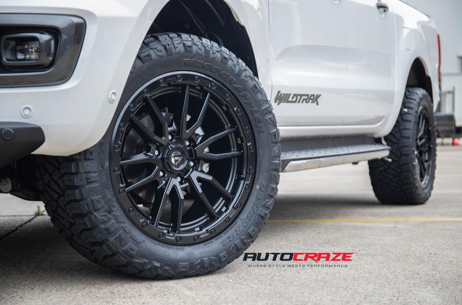 FORD RANGER REBEL MATTE BLACK