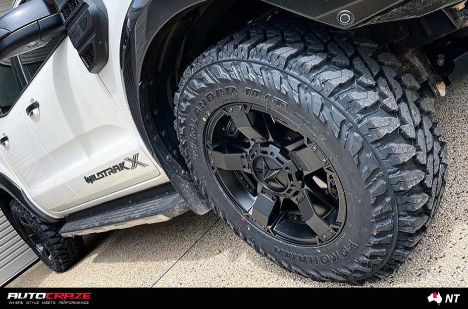 FORD RANGER ROCKSTAR XD 2 MATTE BLACK
