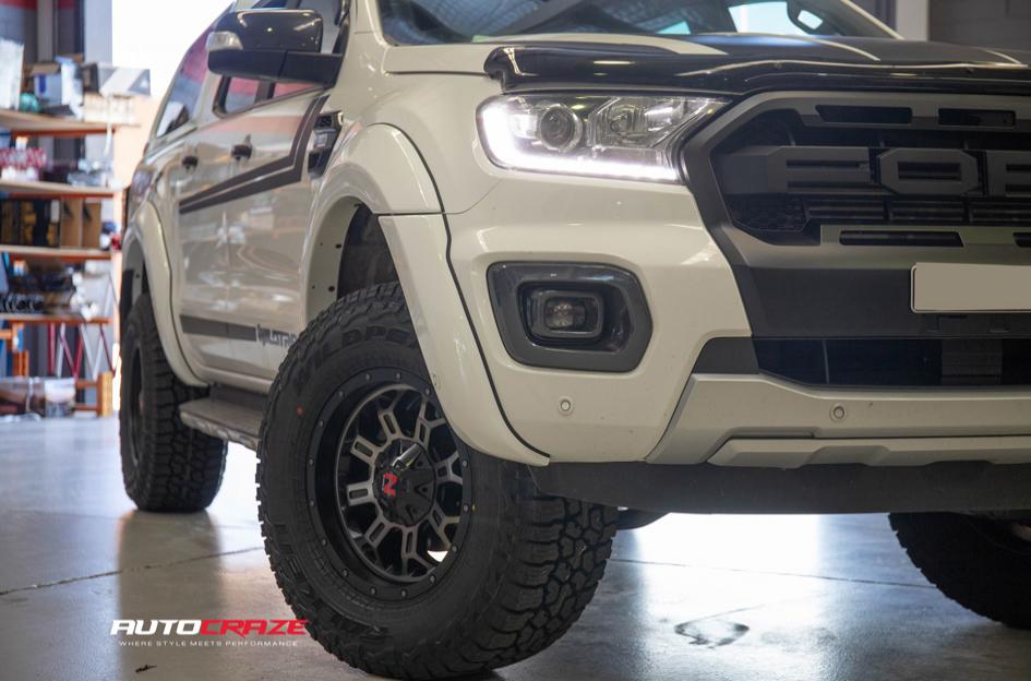 FORD RANGER RAMAZAN BLACK MACHINED