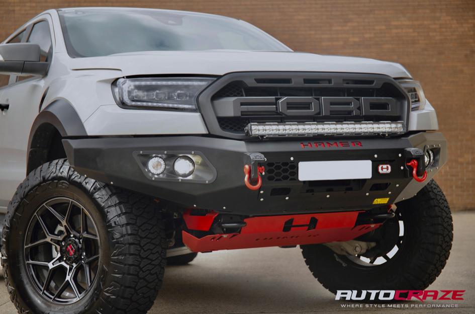 FORD RANGER RAPTOR SABBATH GLOSS BLACK TINTED FACE