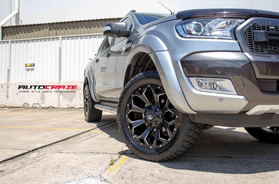 FORD RANGER ASSAULT GLOSS BLACK MILLED ACCENTS