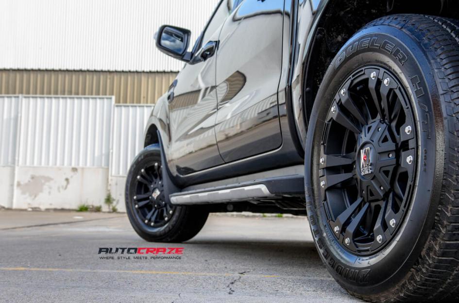 FORD RANGER MONSTER XD 2 MATTE BLACK