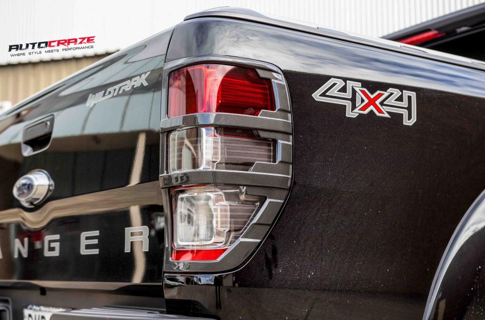 FORD RANGER MAVERICK GLOSS BLACK MILLED ACCENTS 5
