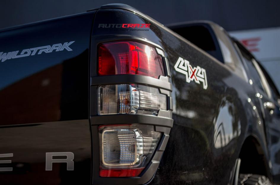 FORD RANGER GD07 MATTE BLACK MILLED