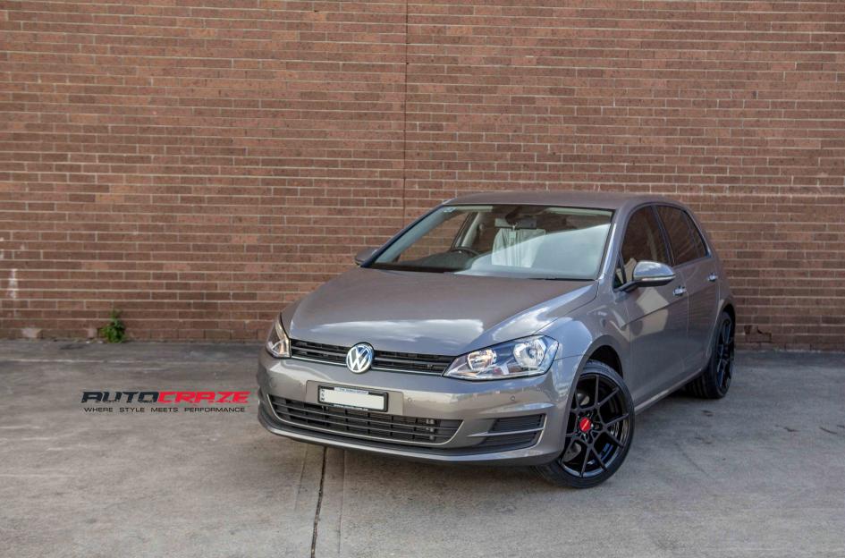 VOLKSWAGEN GOLF KPS MATTE BLACK 4