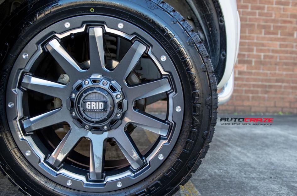 FORD RANGER GD05 GRAPHITE WITH MILLED ACCENTS