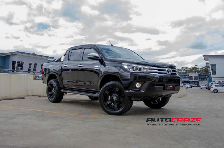 TOYOTA HILUX N80 4WD ROCKSTAR XD 2 MATTE BLACK