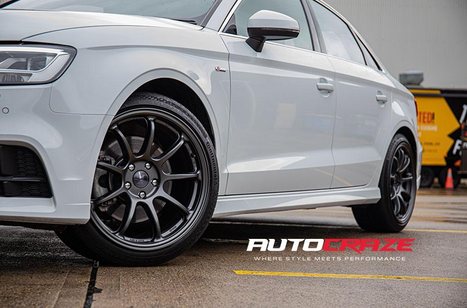 AUDI S3 2003 ONWARDS ENKEI PF09 MATTE DARK GUN METALLIC