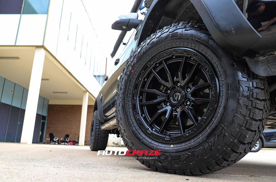 FORD RANGER REBEL MATTE BLACK