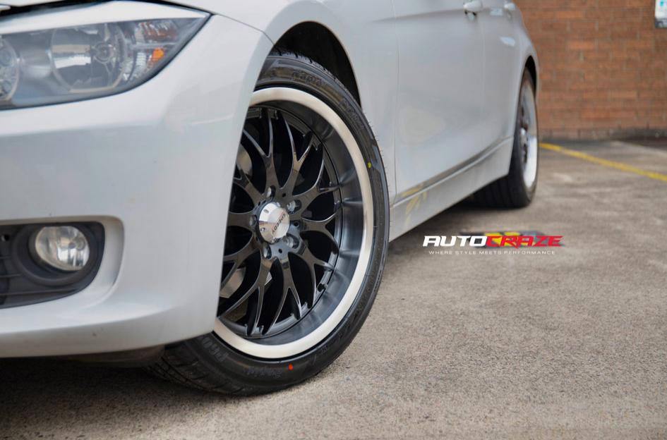 BMW 3 SERIES CHEETAH BLACK POLISH LIP