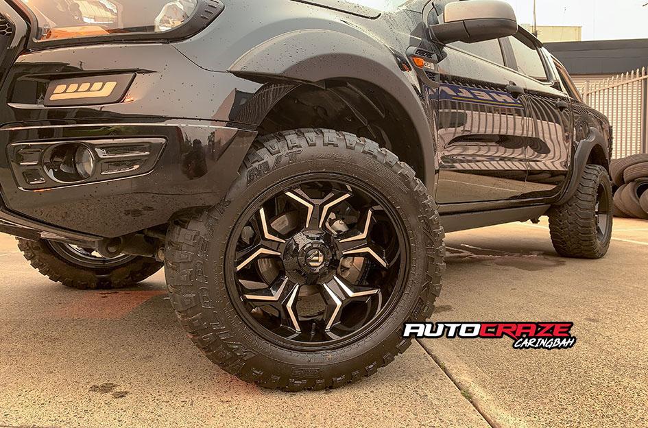 FORD RANGER AVENGER GLOSS BLACK MILLED