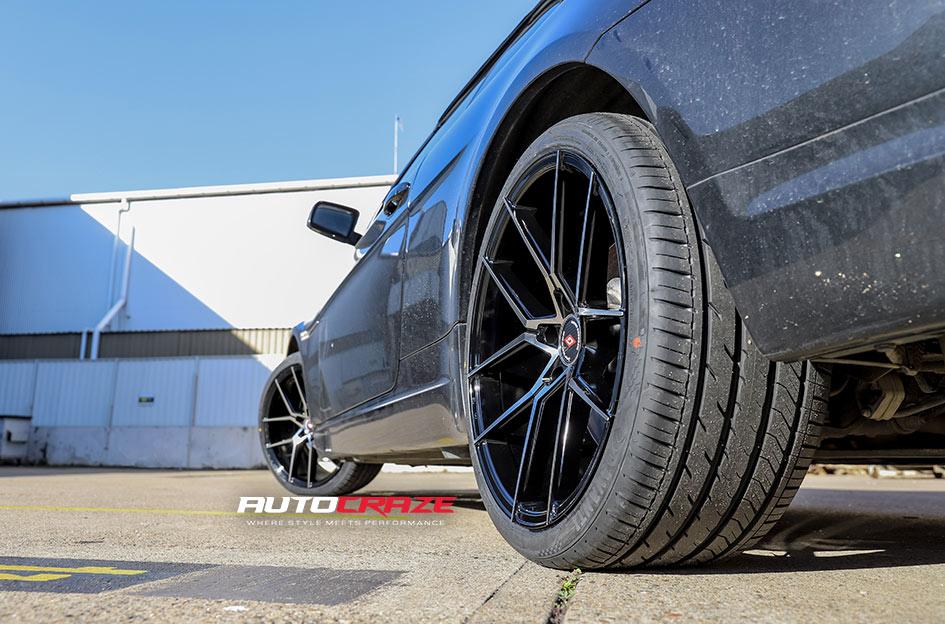 BMW 6 SERIES IFG39 BLACK MACHINED FACE