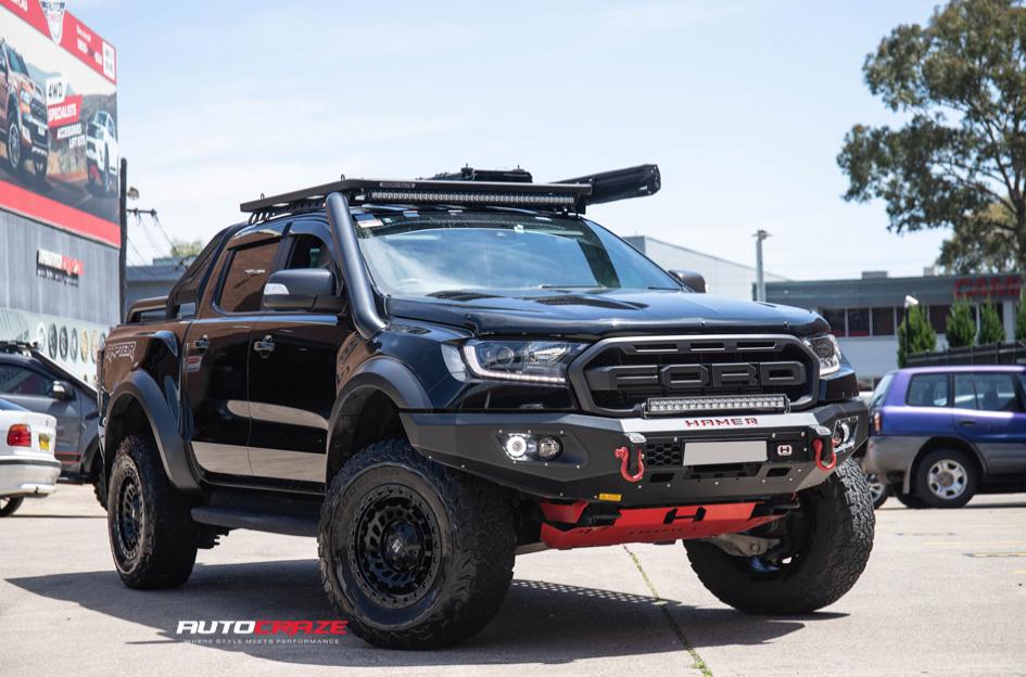 FORD RANGER RAPTOR ZOMBIE SATIN BLACK