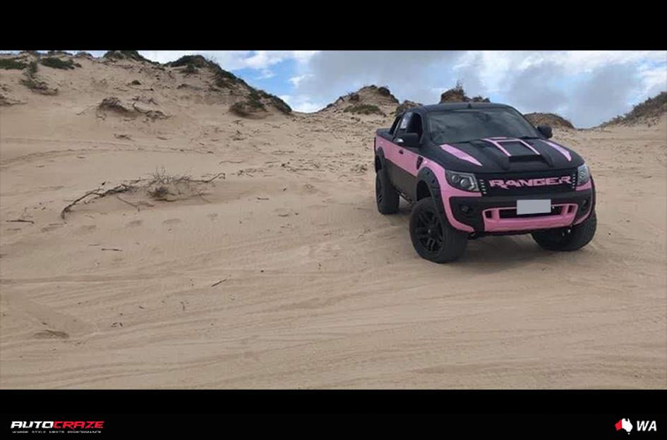 FORD RANGER PUMP MATTE BLACK