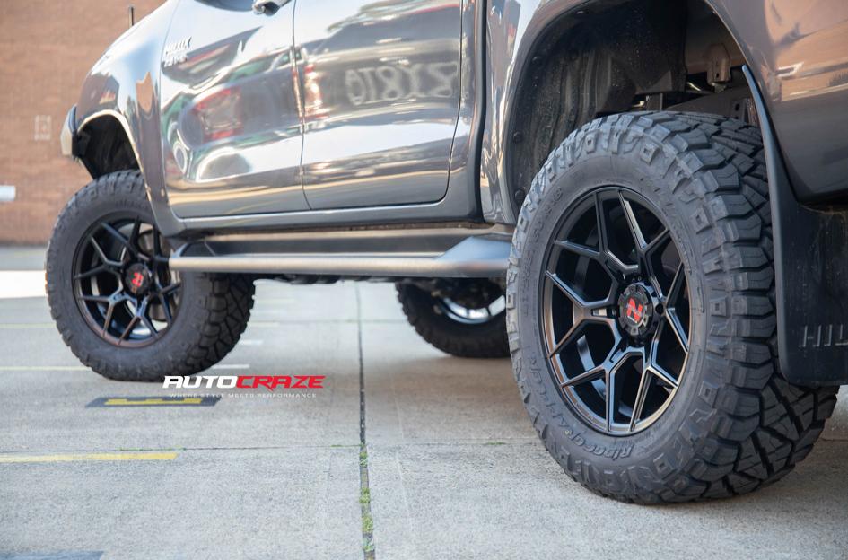 TOYOTA HILUX 4WD SABBATH MATTE BLACK