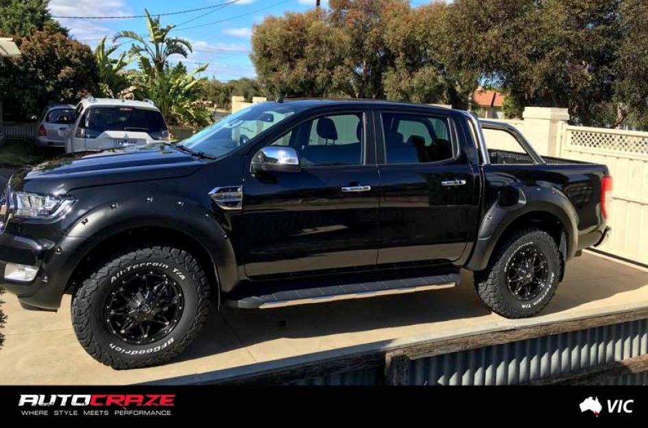FORD RANGER HOSTAGE MATTE BLACK