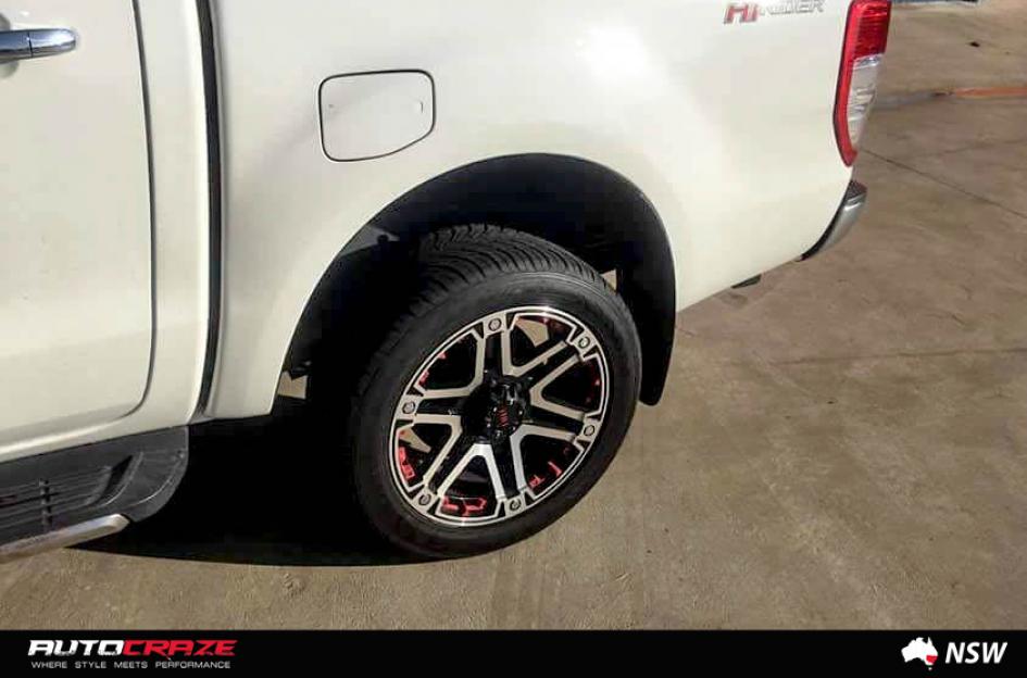 FORD-RANGER-T01-GLOSS-BLACK-MACHINED-FACE-WITH-RED-INSERTS