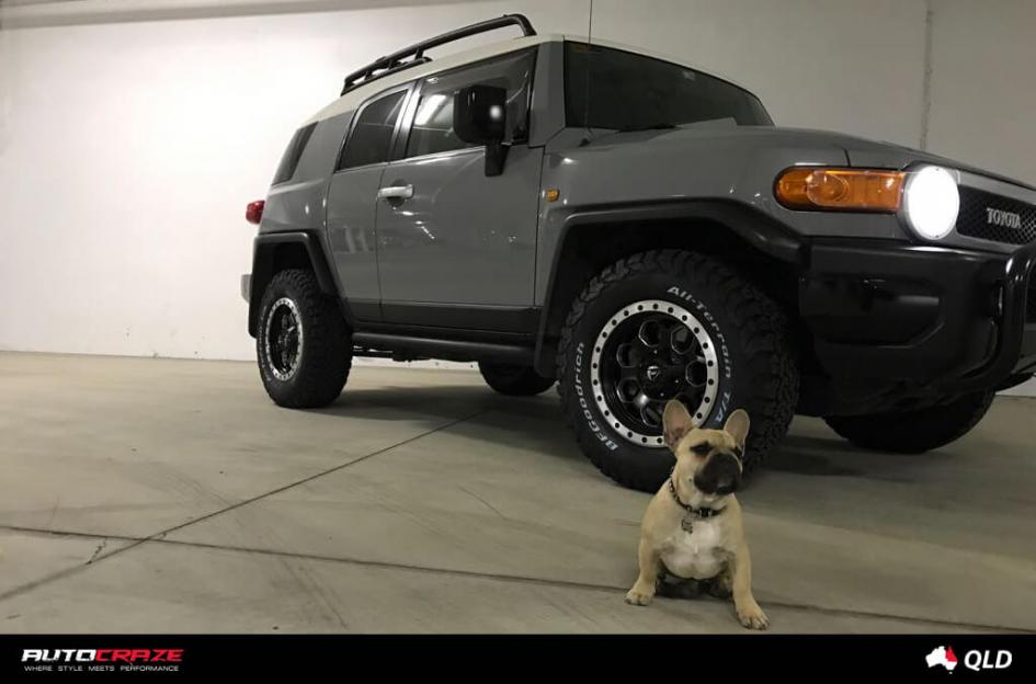 TOYOTA FJ CRUISER SAVAGE GLOSS BLACK MILLED ACCENTS