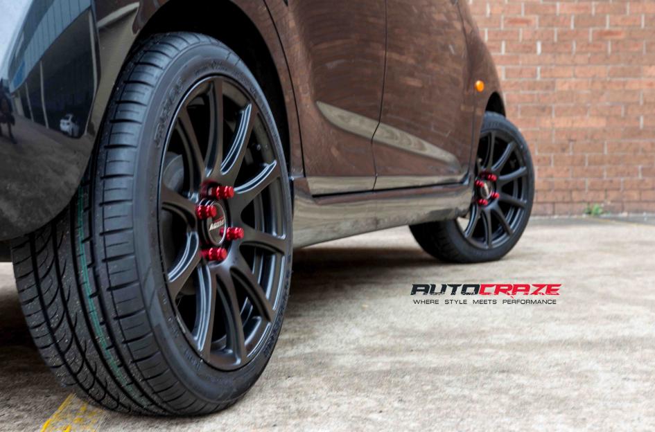 HOLDEN BARINA SPARK CARBINE SATIN BLACK