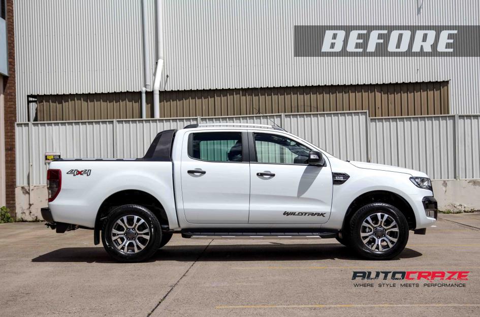 FORD RANGER MO970 GLOSS BLACK MACHINED FACE