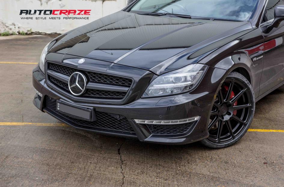 MERCEDES CLS CLASS SF04 MATTE BLACK