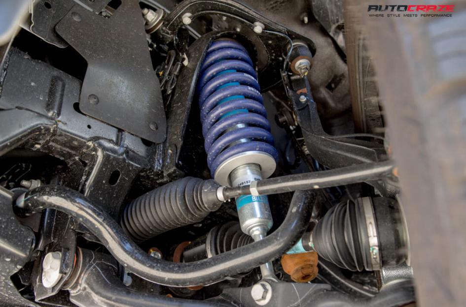 FORD RANGER COUPLER BLACK MACHINED WITH DARK TINT