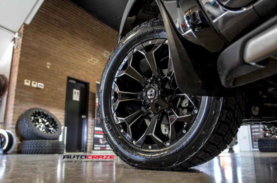 FORD RANGER ASSAULT GLOSS BLACK MILLED ACCENTS