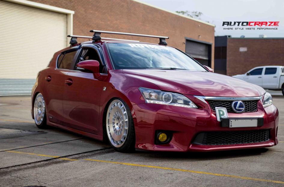 LEXUS CT200H CCV SILVER MACHINED FACE