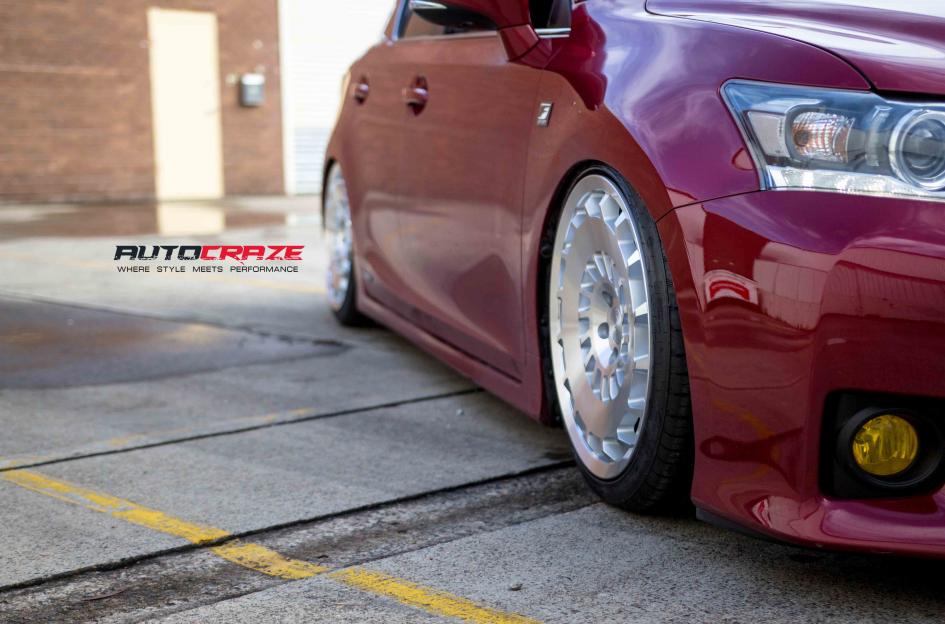 LEXUS CT200H CCV SILVER MACHINED FACE