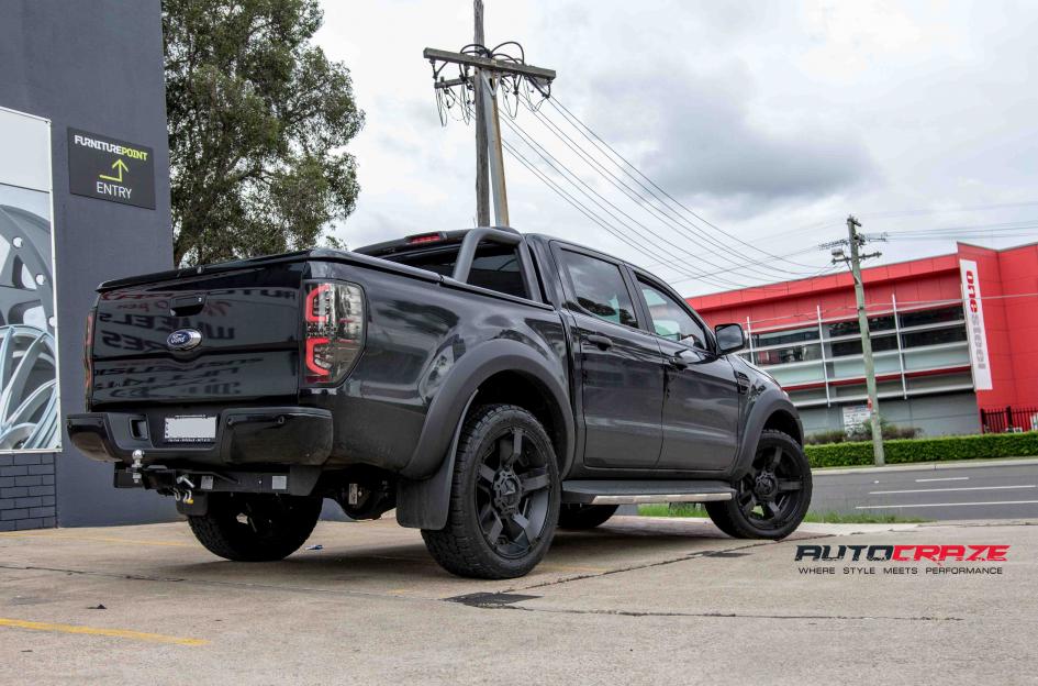 FORD RANGER ROCKSTAR XD 2 MATTE BLACK 3